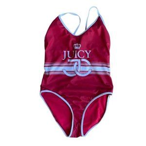 Juicy Couture One Piece Red Swimsuit SZ Medium